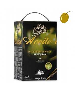 Más Tarrés Arbequina 3l, Extra virgin olive oil, DO Siurana